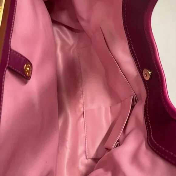 Coach Ergo Pleated Leather 12248 Kisslock Hobo/Shoulder Bag EUC! - Picture 9 of 16